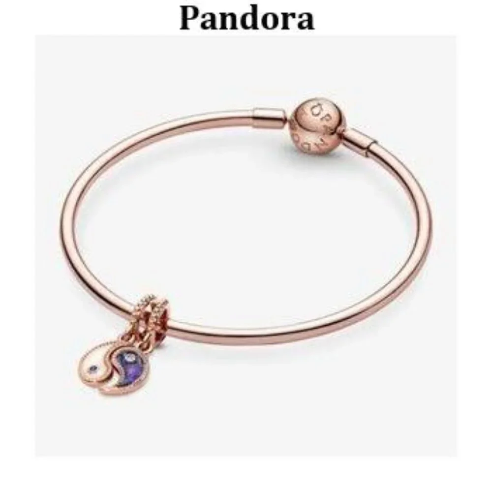Pandora Splittable Yin & Yang Sparkling Dangle Charm